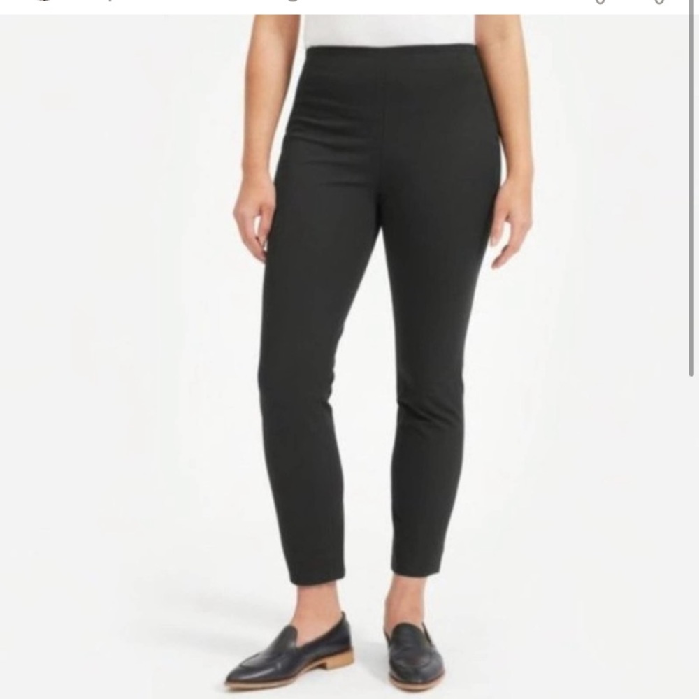 Everlane Dress Pants Side Zip Elastic Waist 4 CQ - Picture 11 of 11